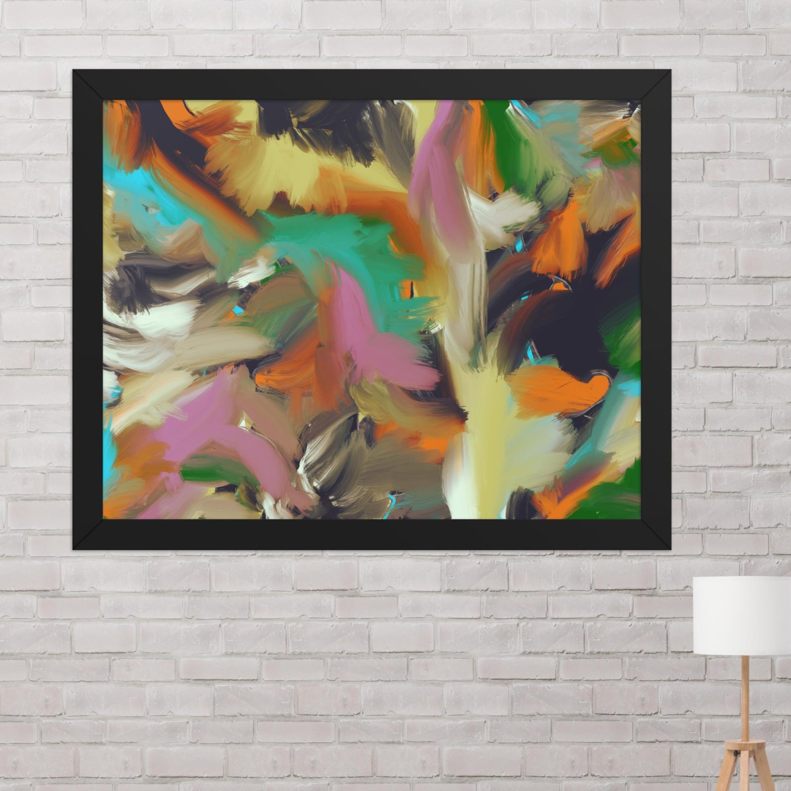 Hong Kong Abstract Poster Art - Image 4