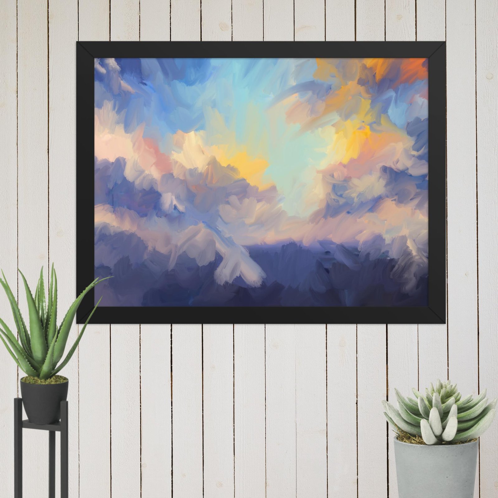 Devine Skies Abstract Poster - Image 6