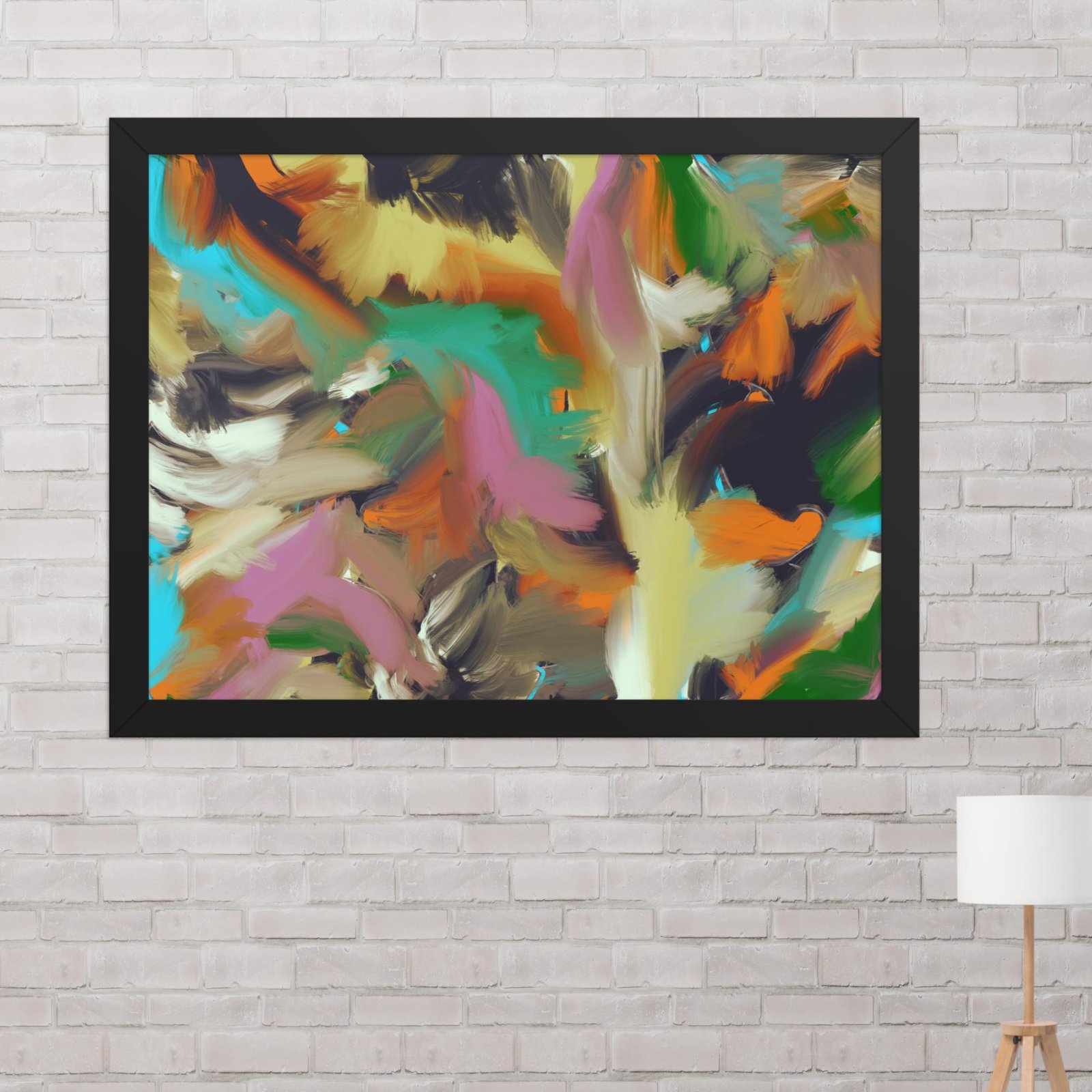 Hong Kong Abstract Poster Art - Image 6