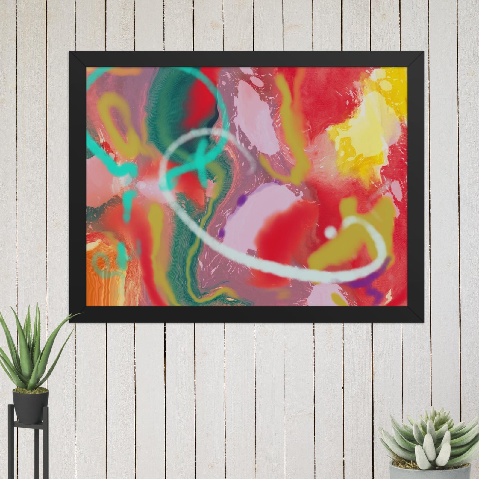 Fruitopia Abstract Painting - Image 6