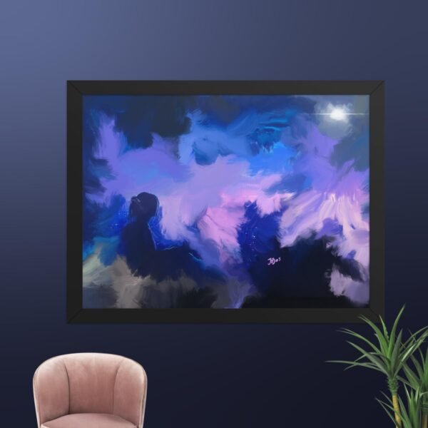 The Dream Traveller Abstract Painting - Image 6