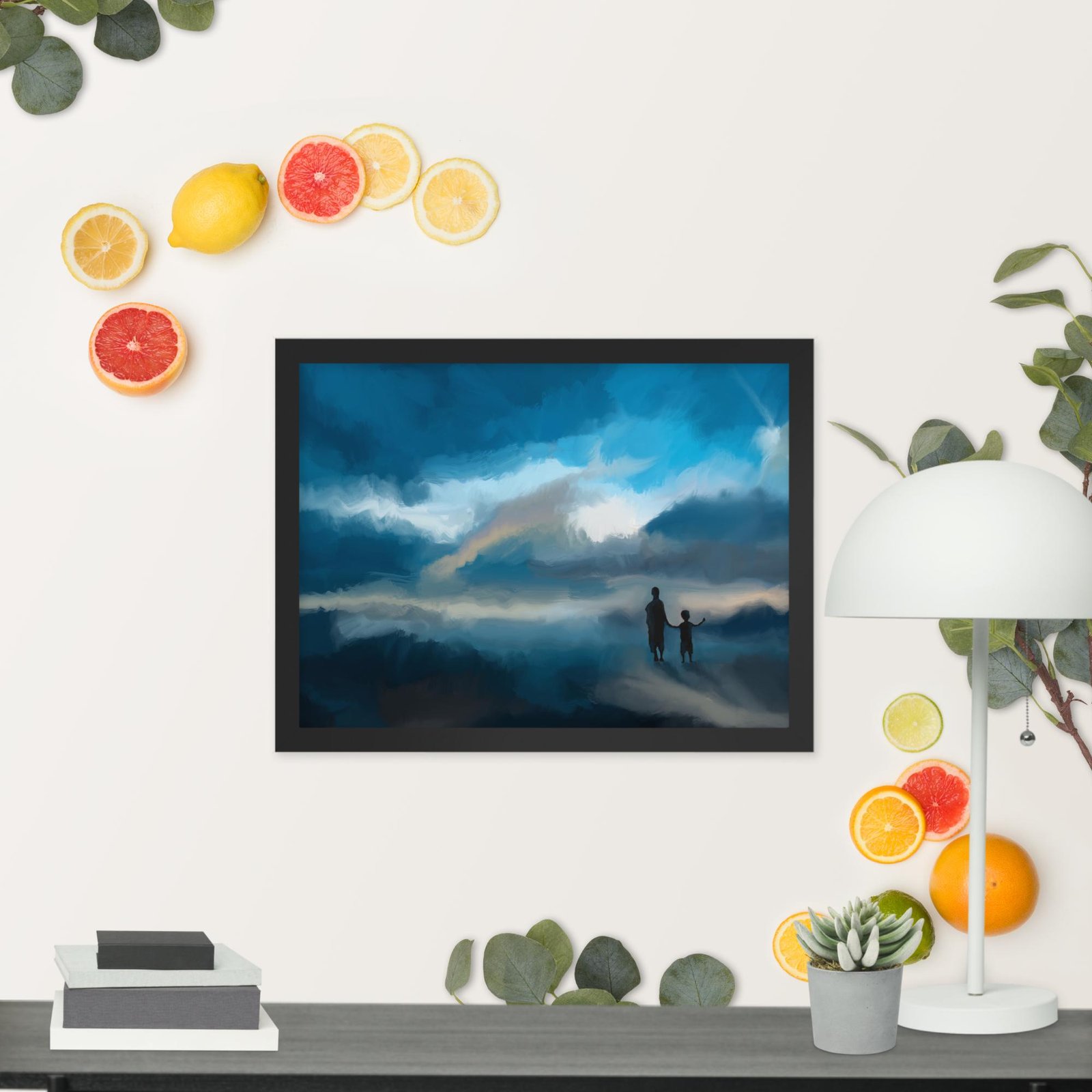 Starting Again - Abstract Painting -Poster - Image 5