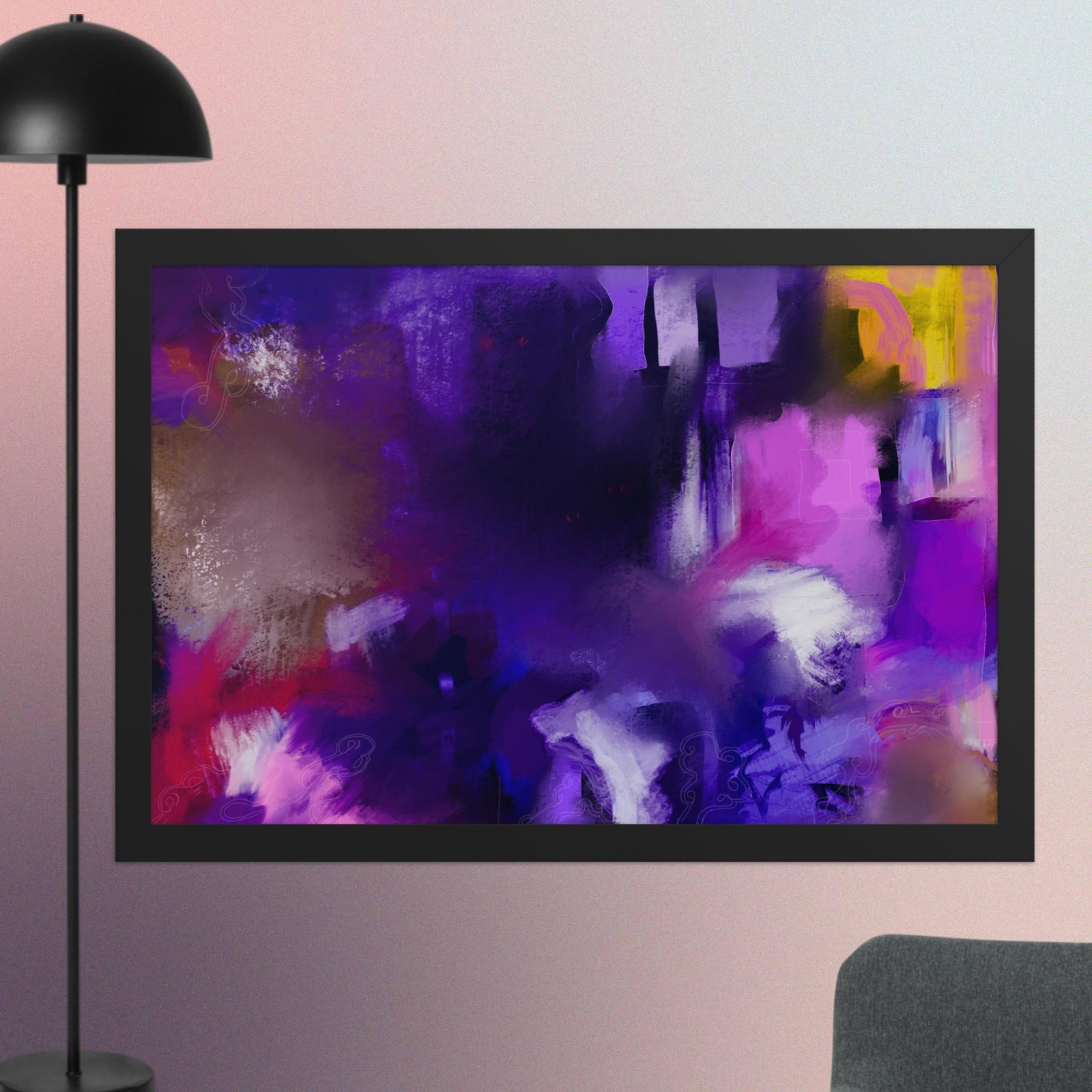 Zanadoo - Abstract Painting Poster - Image 8