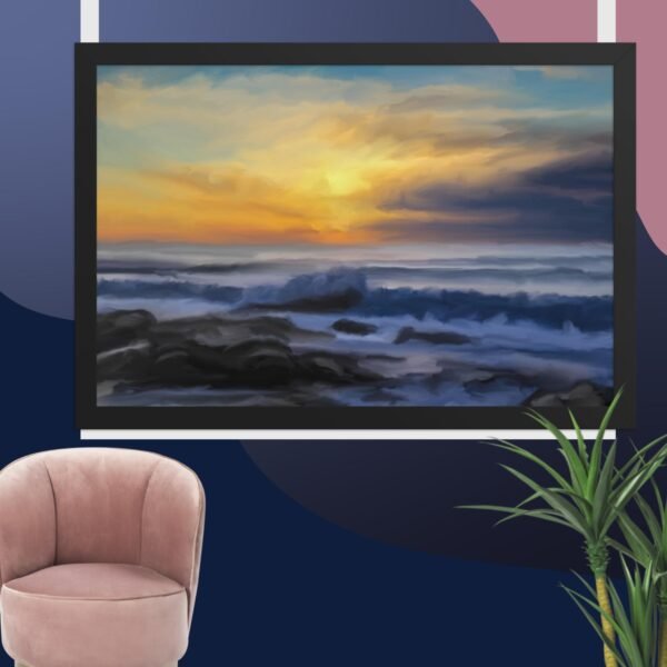 Freedom - Seascape Beach Painting Poster - Image 8