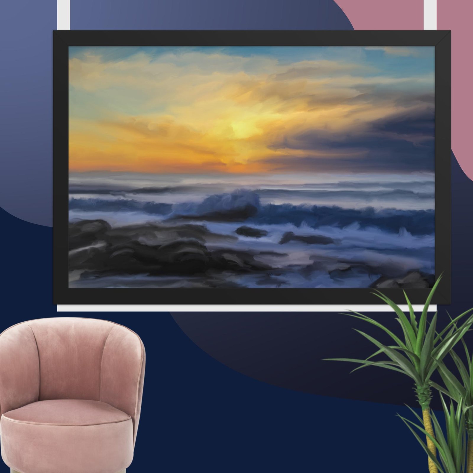 Freedom - Seascape Beach Painting Poster - Image 8