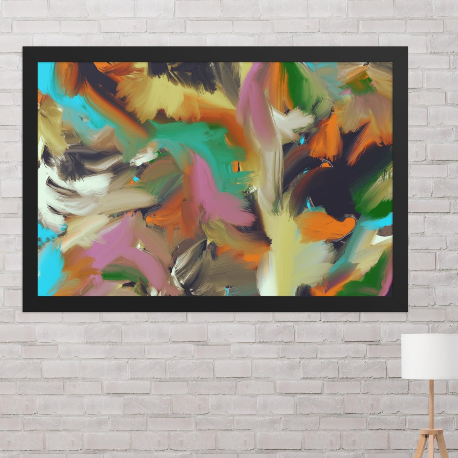 Hong Kong Abstract Poster Art - Image 8