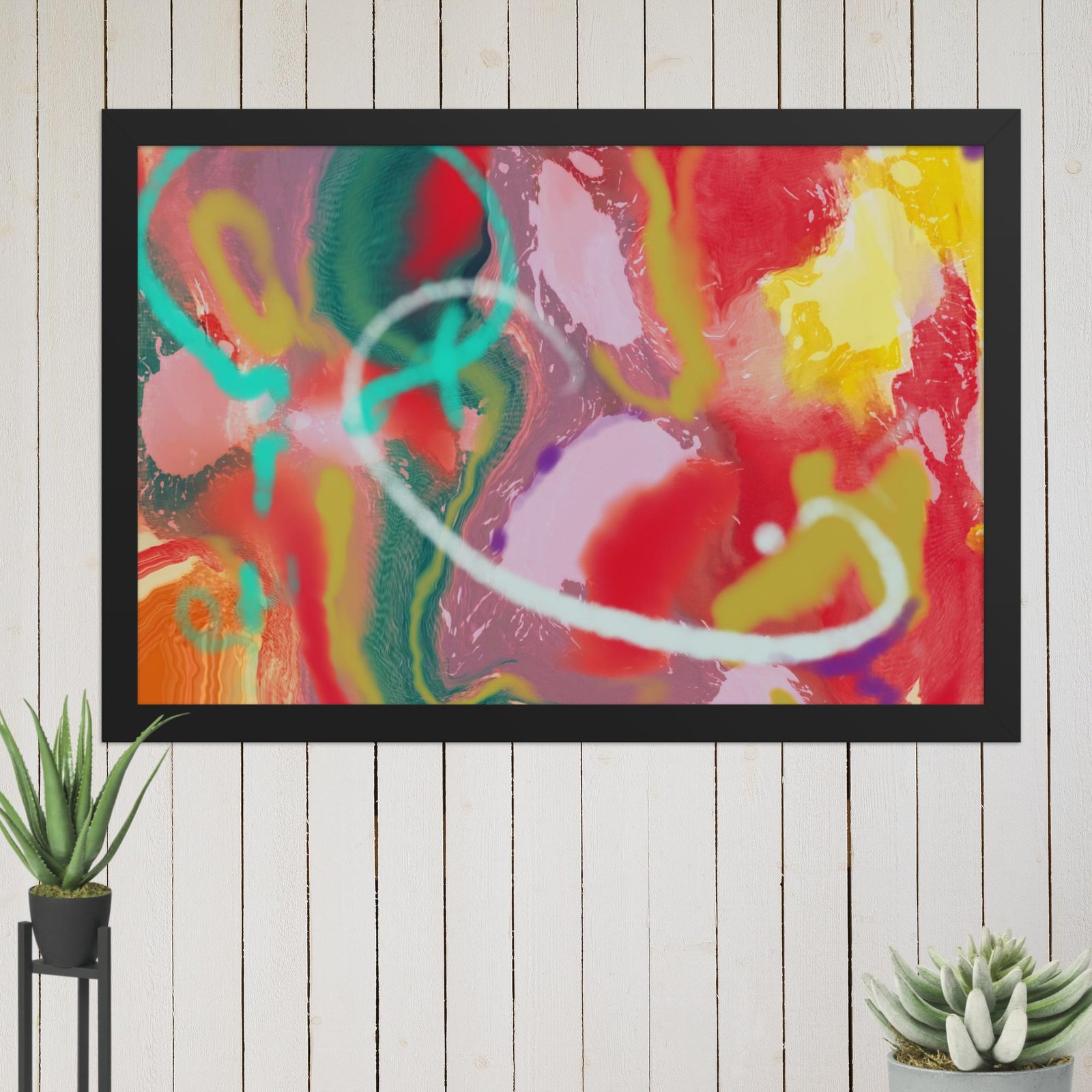 Fruitopia Abstract Painting - Image 8