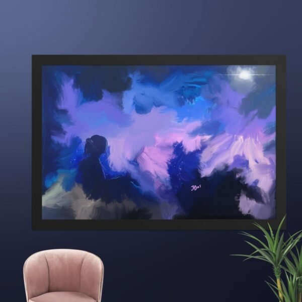 The Dream Traveller Abstract Painting - Image 8