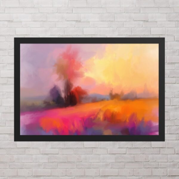 Tunisian Dreams - Abstract / Landscape Painting -Poster - Image 5
