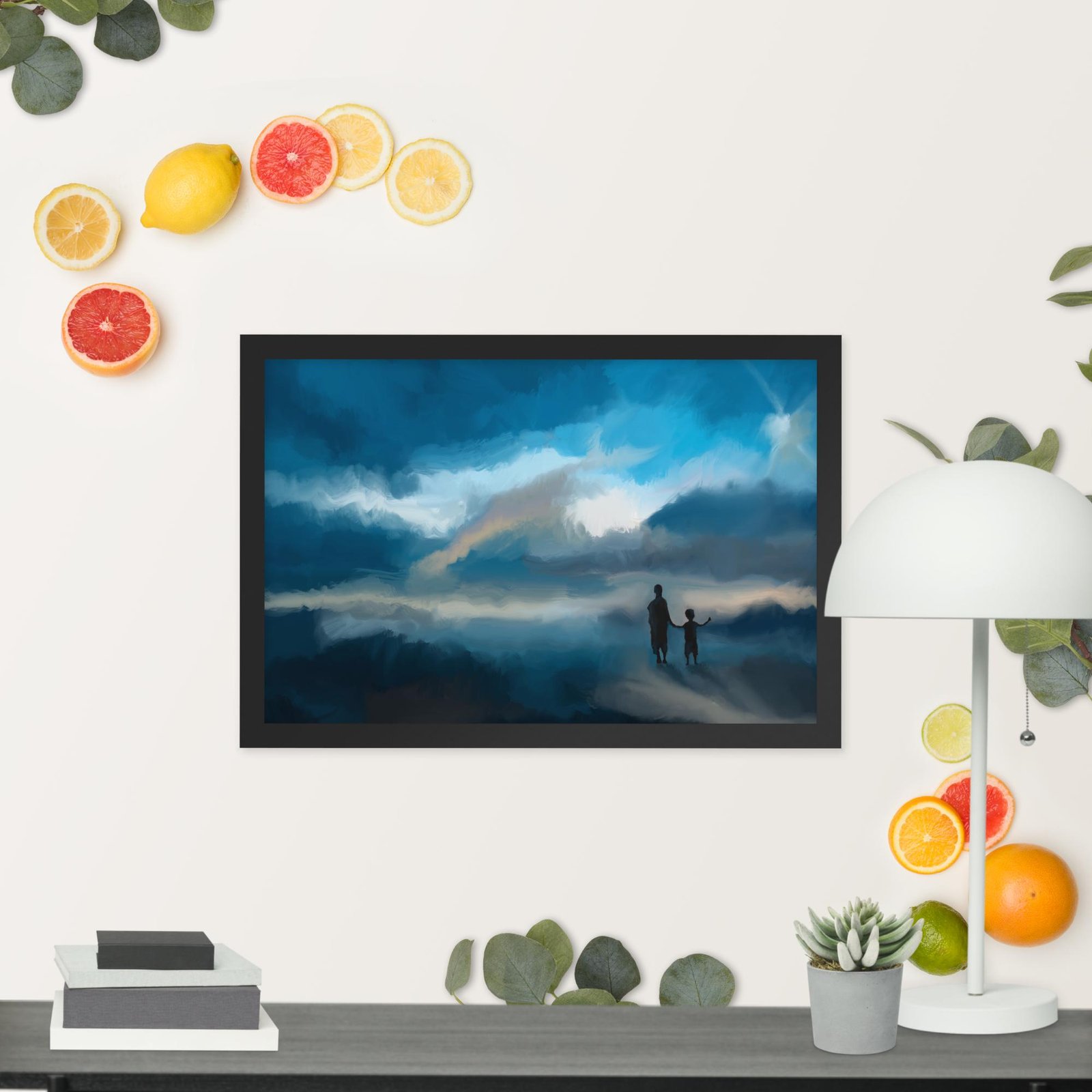 Starting Again - Abstract Painting -Poster - Image 7
