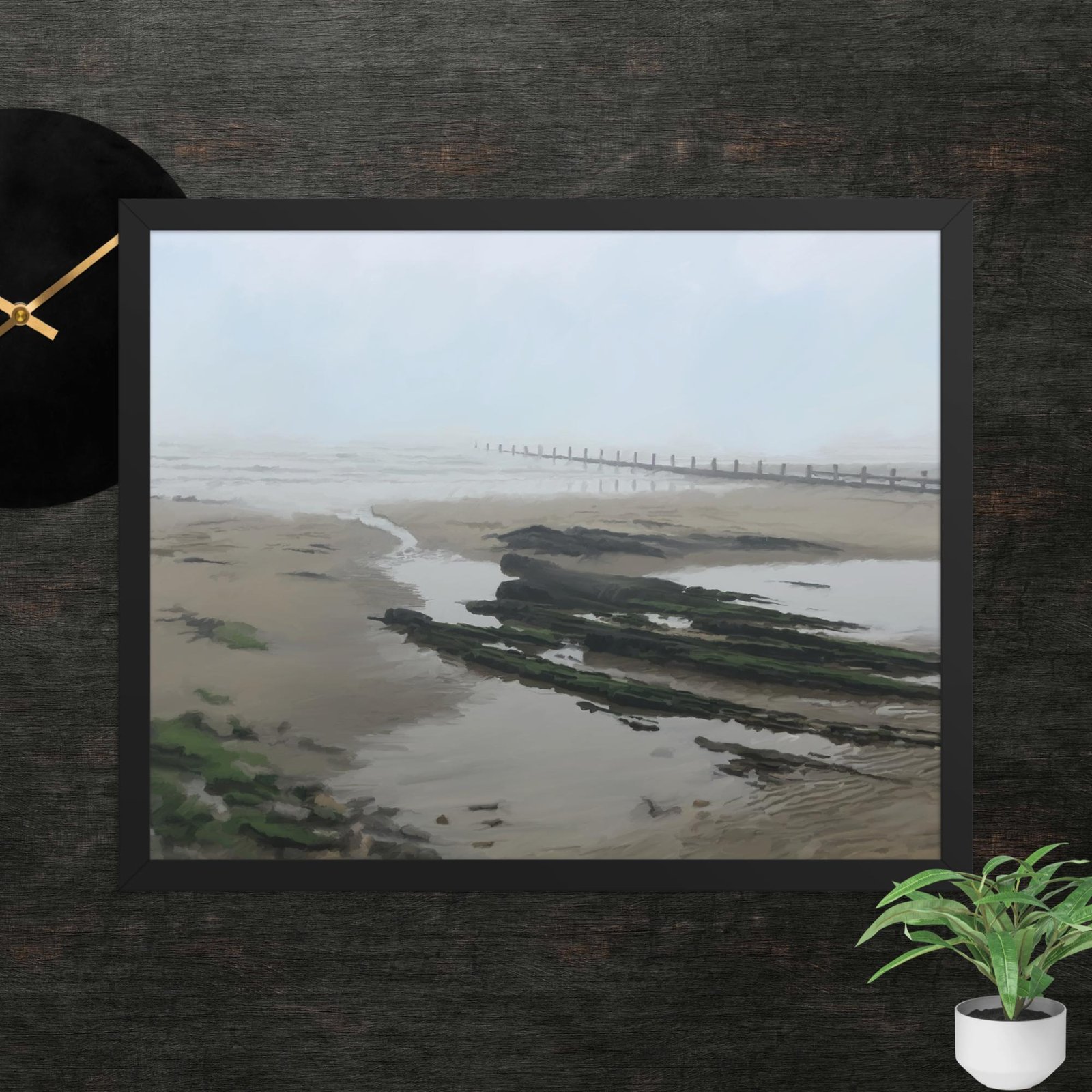 Hope Beach -Beach / Seascape Painting -Poster - Image 9