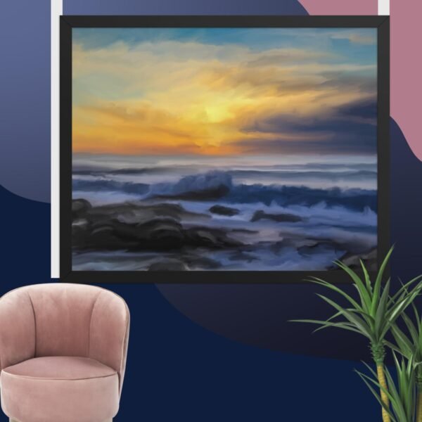 Freedom - Seascape Beach Painting Poster - Image 10