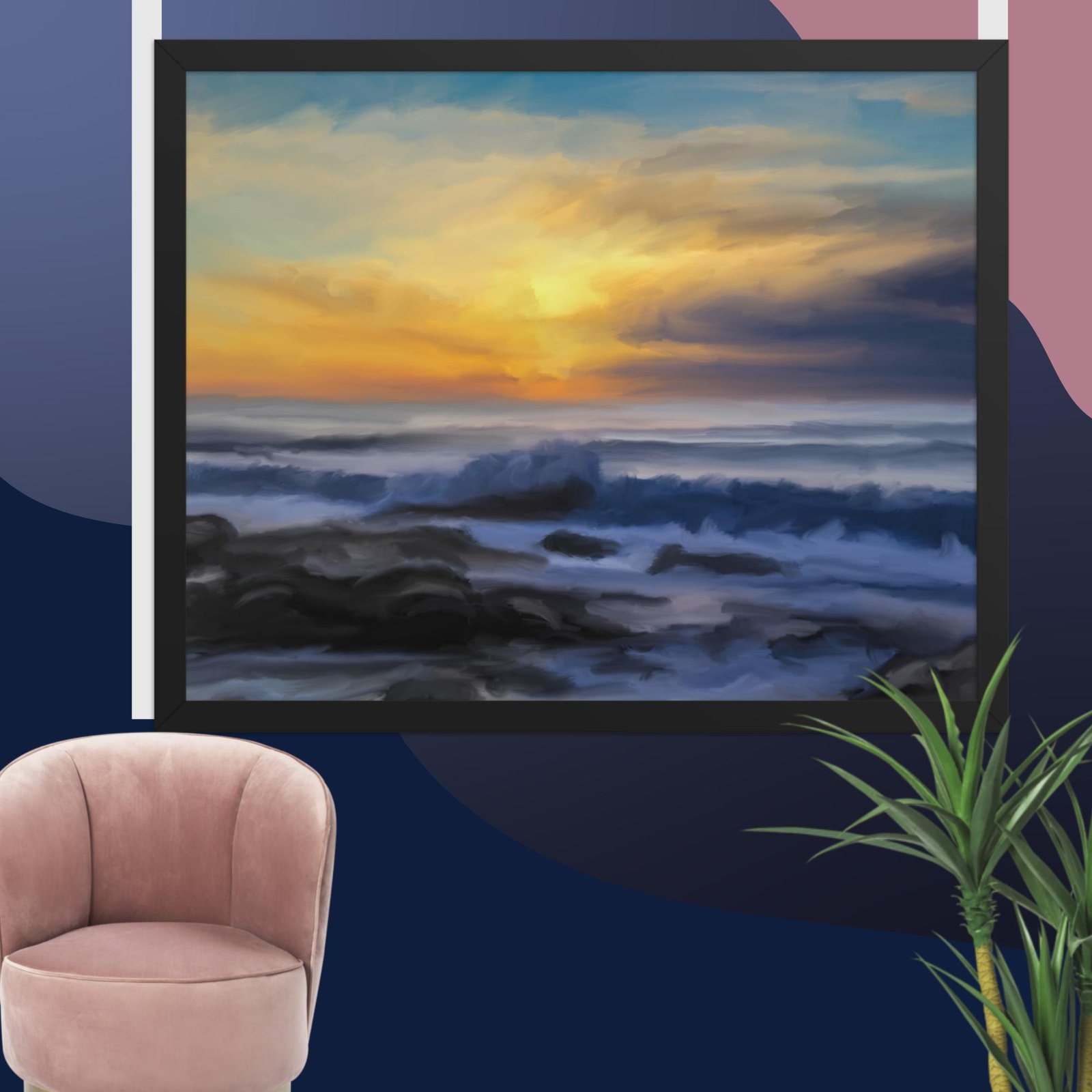 Freedom - Seascape Beach Painting Poster - Image 10
