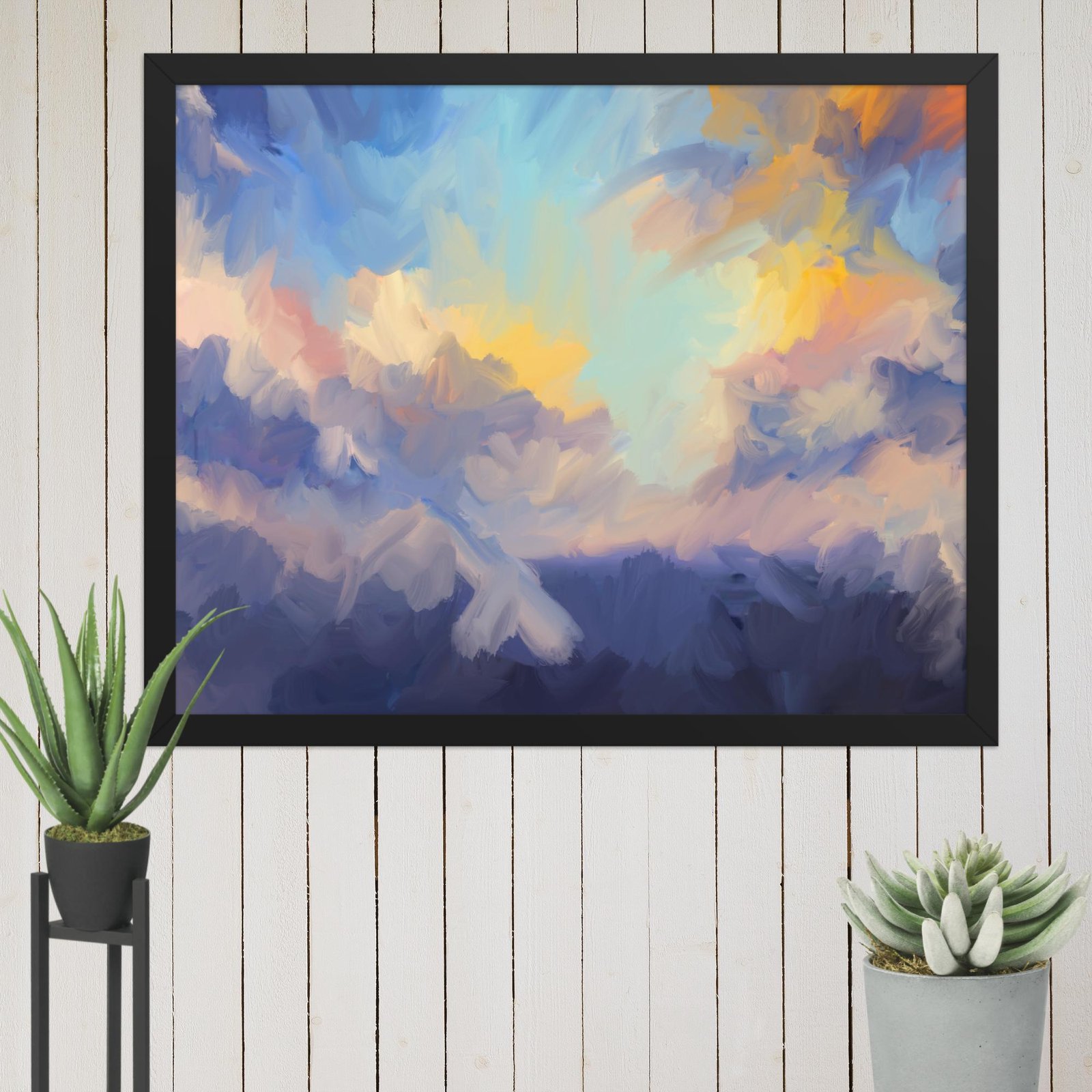 Devine Skies Abstract Poster - Image 10