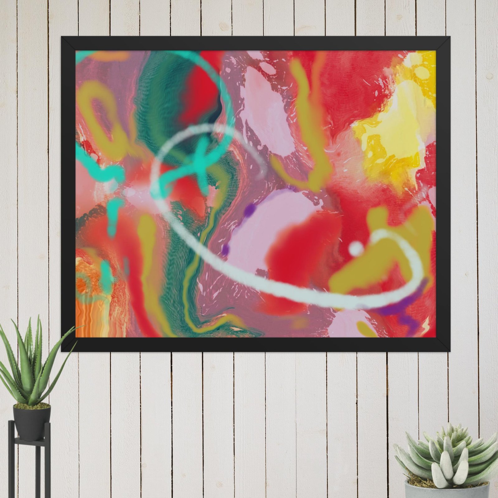 Fruitopia Abstract Painting - Image 10