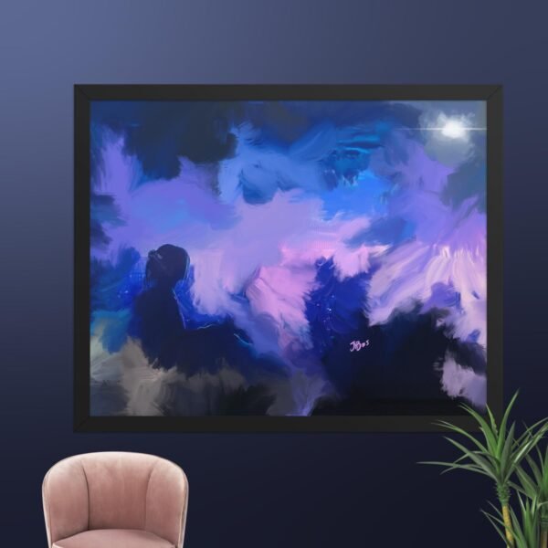 The Dream Traveller Abstract Painting - Image 10
