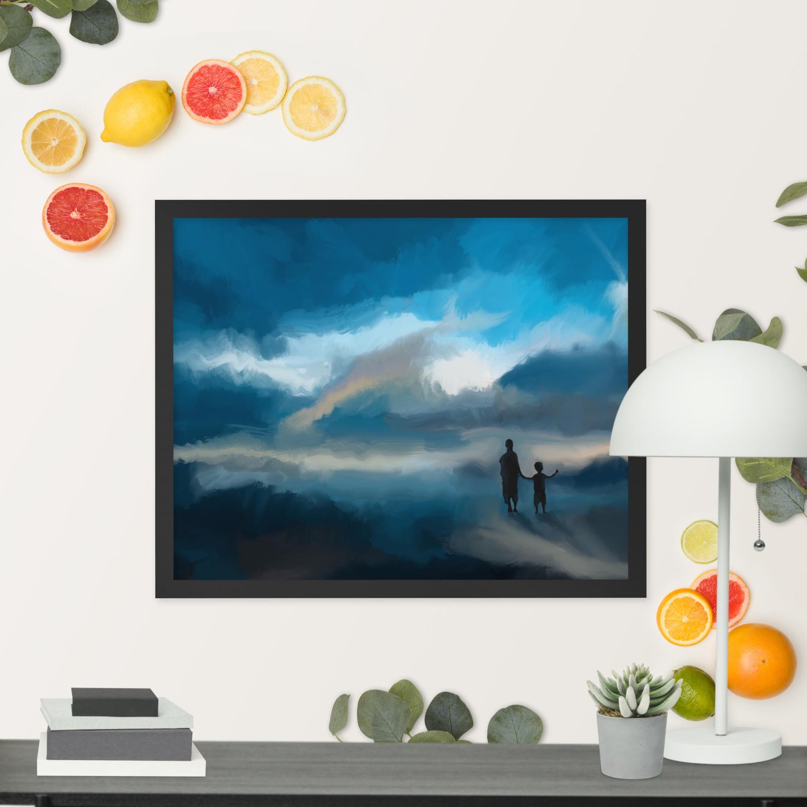 Starting Again - Abstract Painting -Poster - Image 9