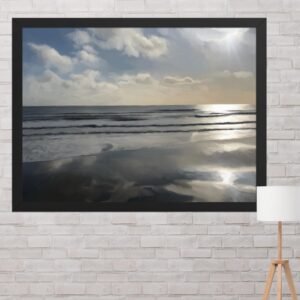 Sandown Sunrise - Beach Seascape Painting Poster