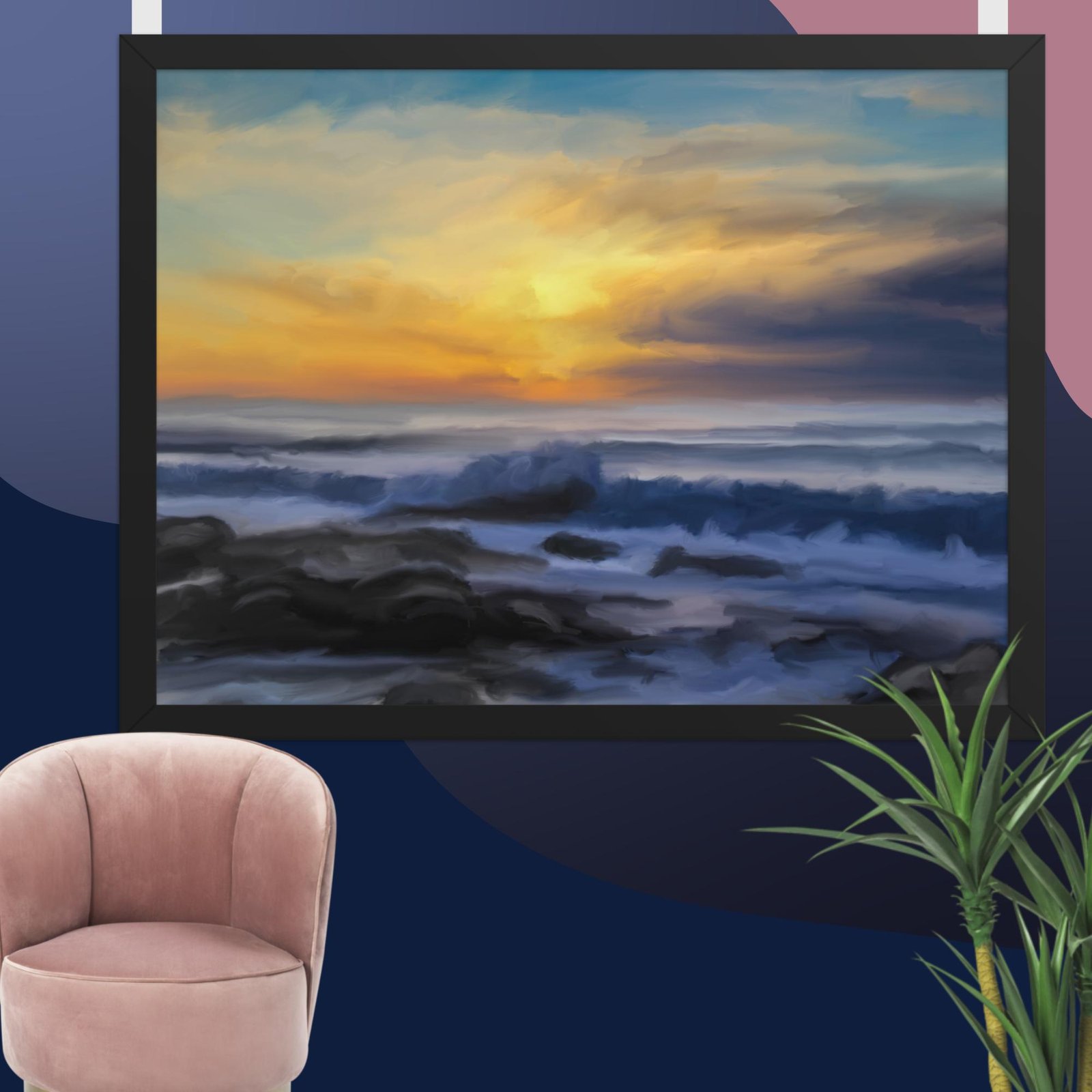 Freedom - Seascape Beach Painting Poster - Image 12