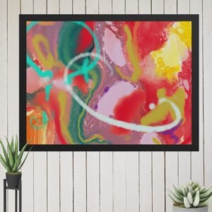 Fruitopia Abstract Painting