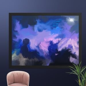 The Dream Traveller Abstract Painting