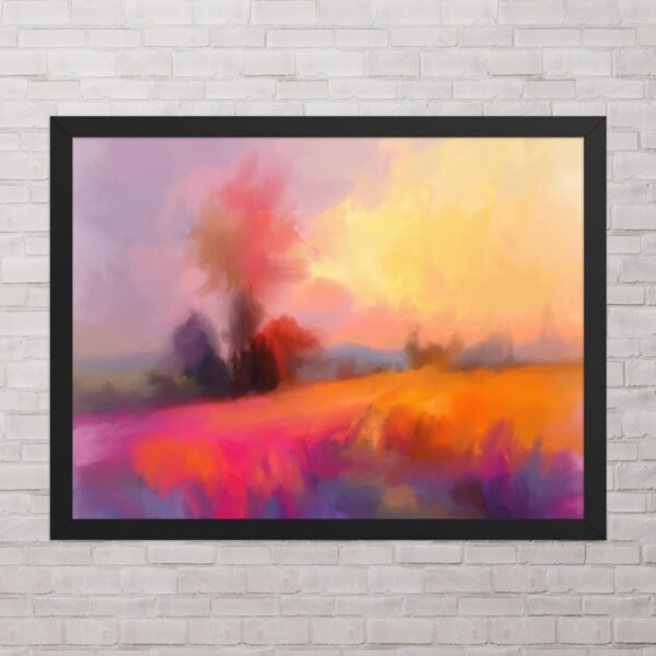 Tunisian Dreams - Abstract / Landscape Painting -Poster - Image 7