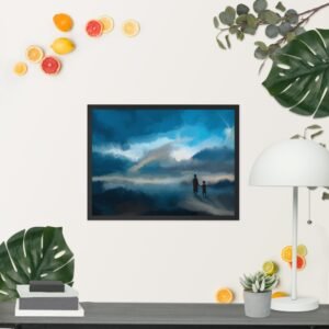 Starting Again - Abstract Painting -Poster