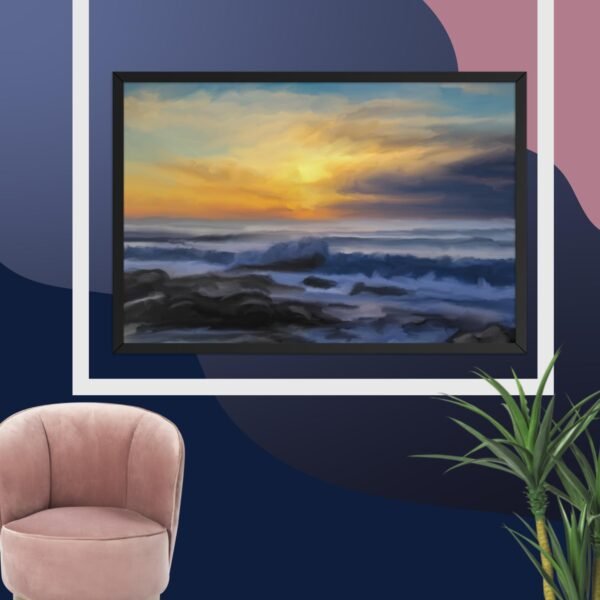 Freedom - Seascape Beach Painting Poster - Image 13