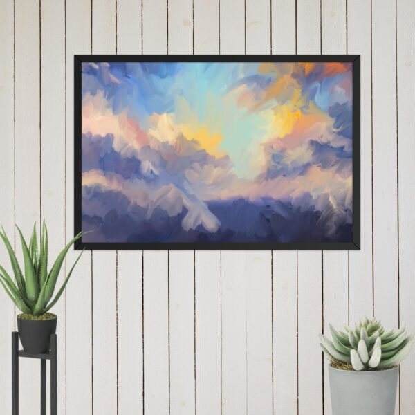 Devine Skies Abstract Poster - Image 13
