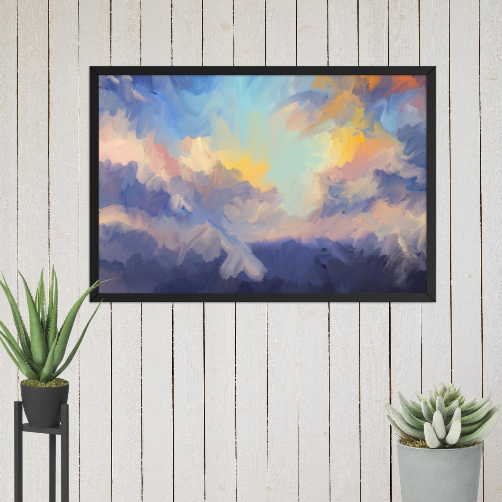 Devine Skies Abstract Poster - Image 13