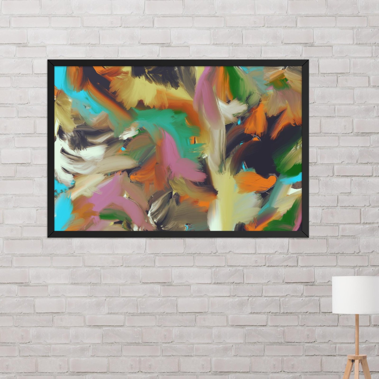 Hong Kong Abstract Poster Art - Image 13