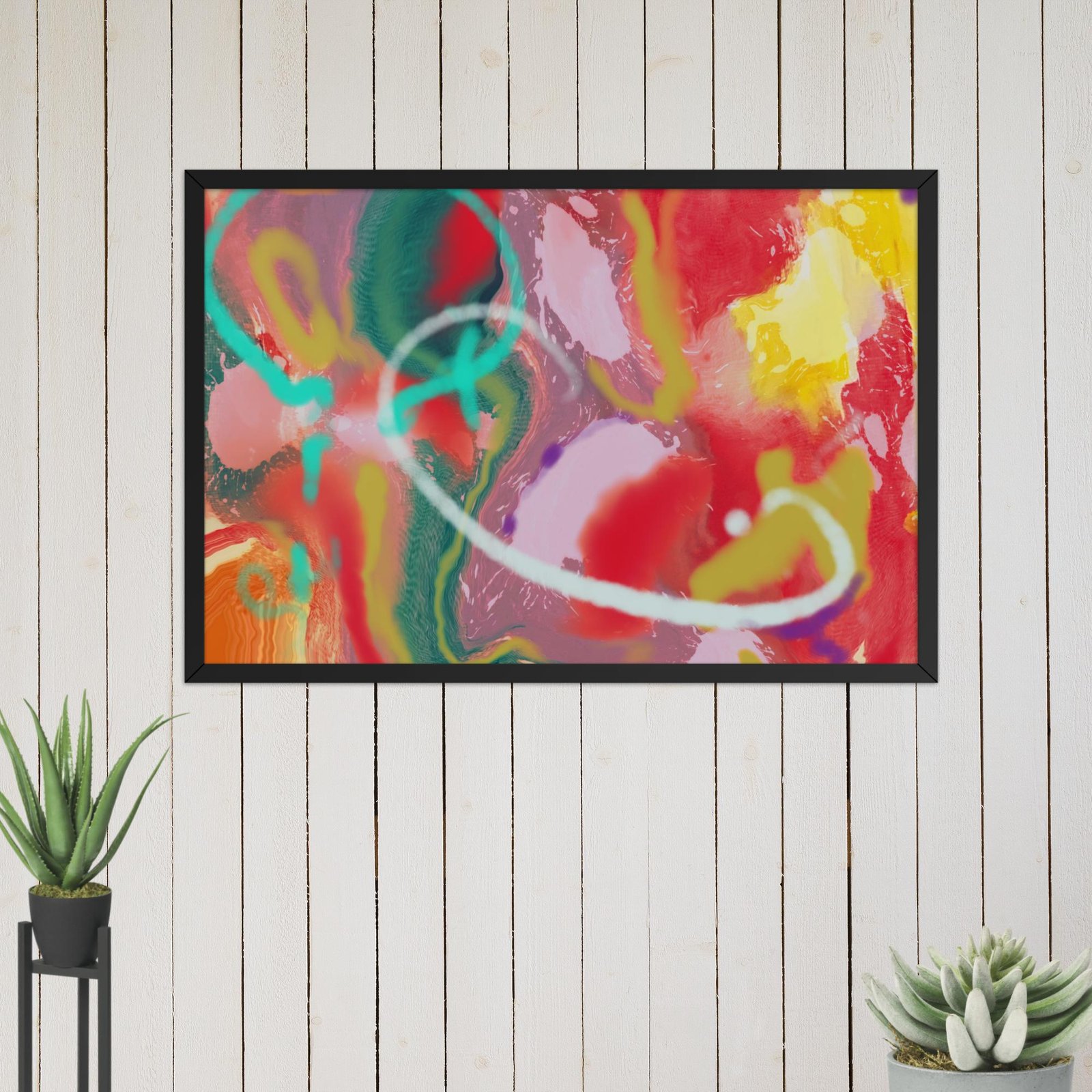 Fruitopia Abstract Painting - Image 13