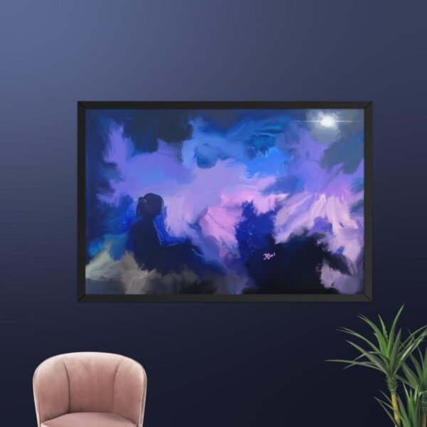 The Dream Traveller Abstract Painting - Image 13