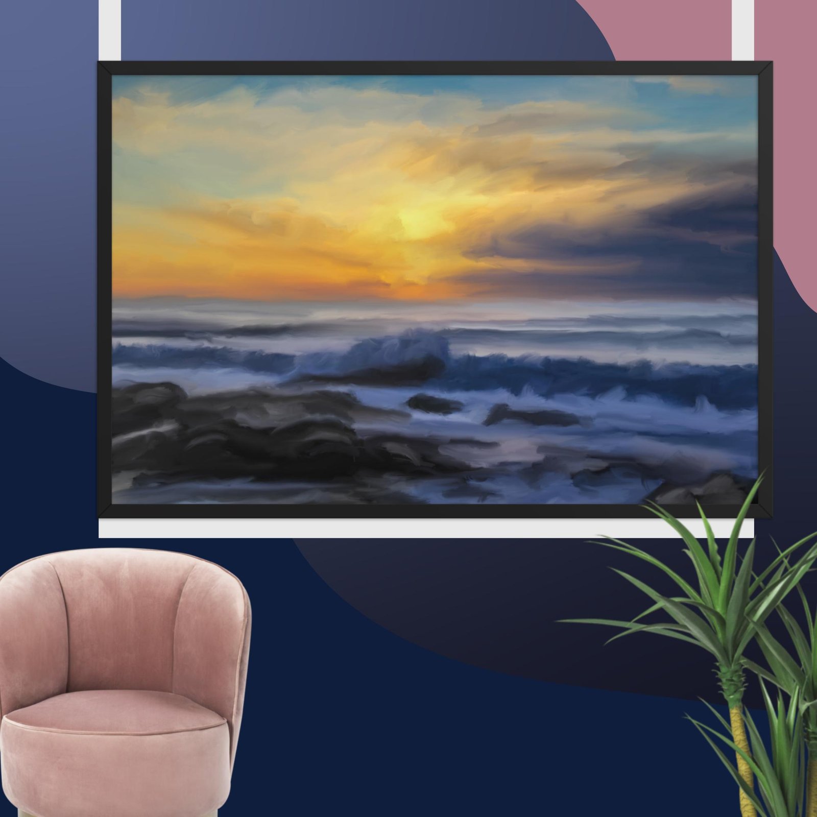 Freedom - Seascape Beach Painting Poster - Image 15