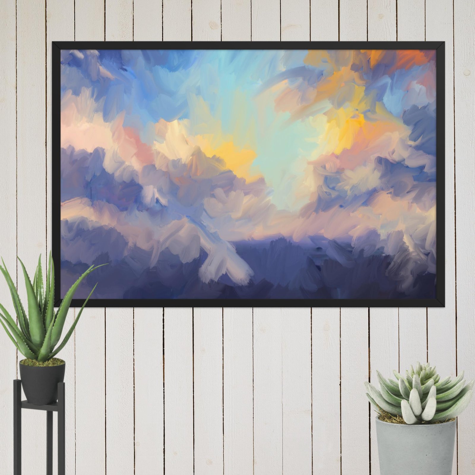 Devine Skies Abstract Poster - Image 15