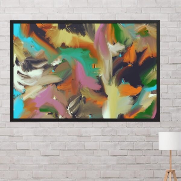 Hong Kong Abstract Poster Art - Image 15