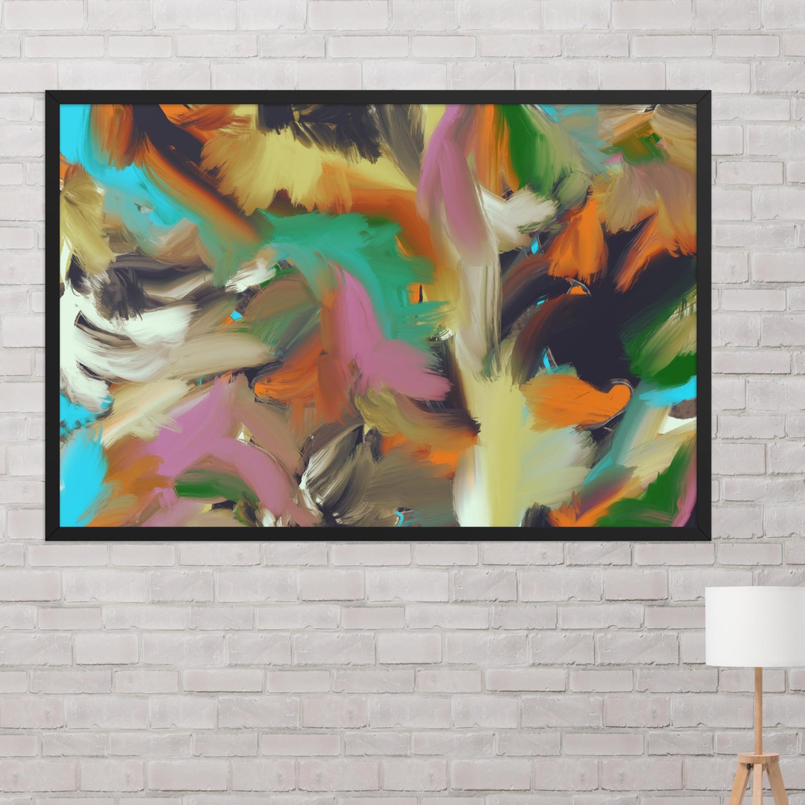 Hong Kong Abstract Poster Art - Image 15