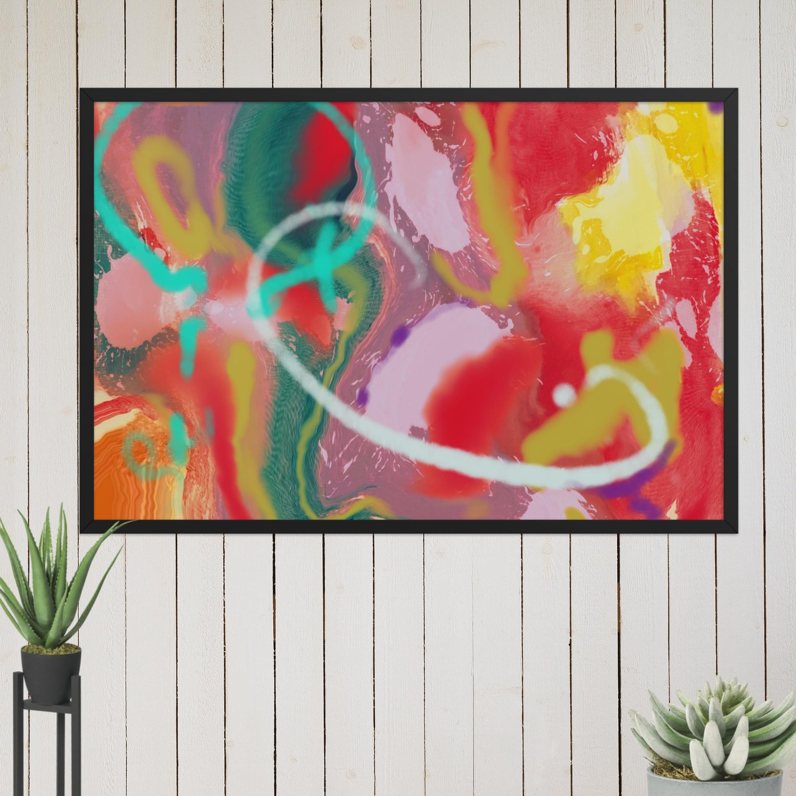 Fruitopia Abstract Painting - Image 15
