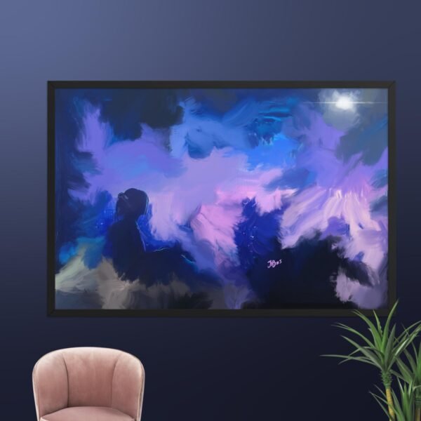 The Dream Traveller Abstract Painting - Image 15