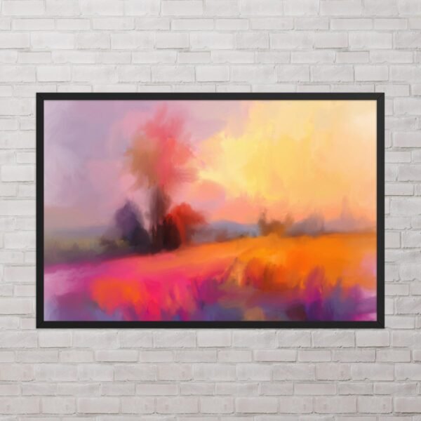 Tunisian Dreams - Abstract / Landscape Painting -Poster - Image 9