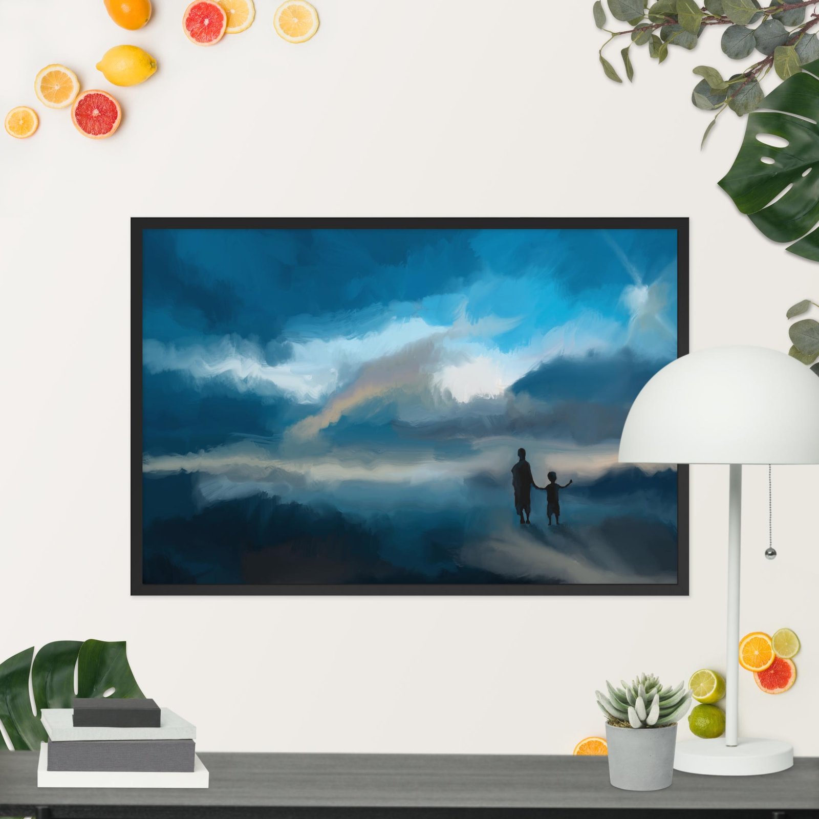 Starting Again - Abstract Painting -Poster - Image 3