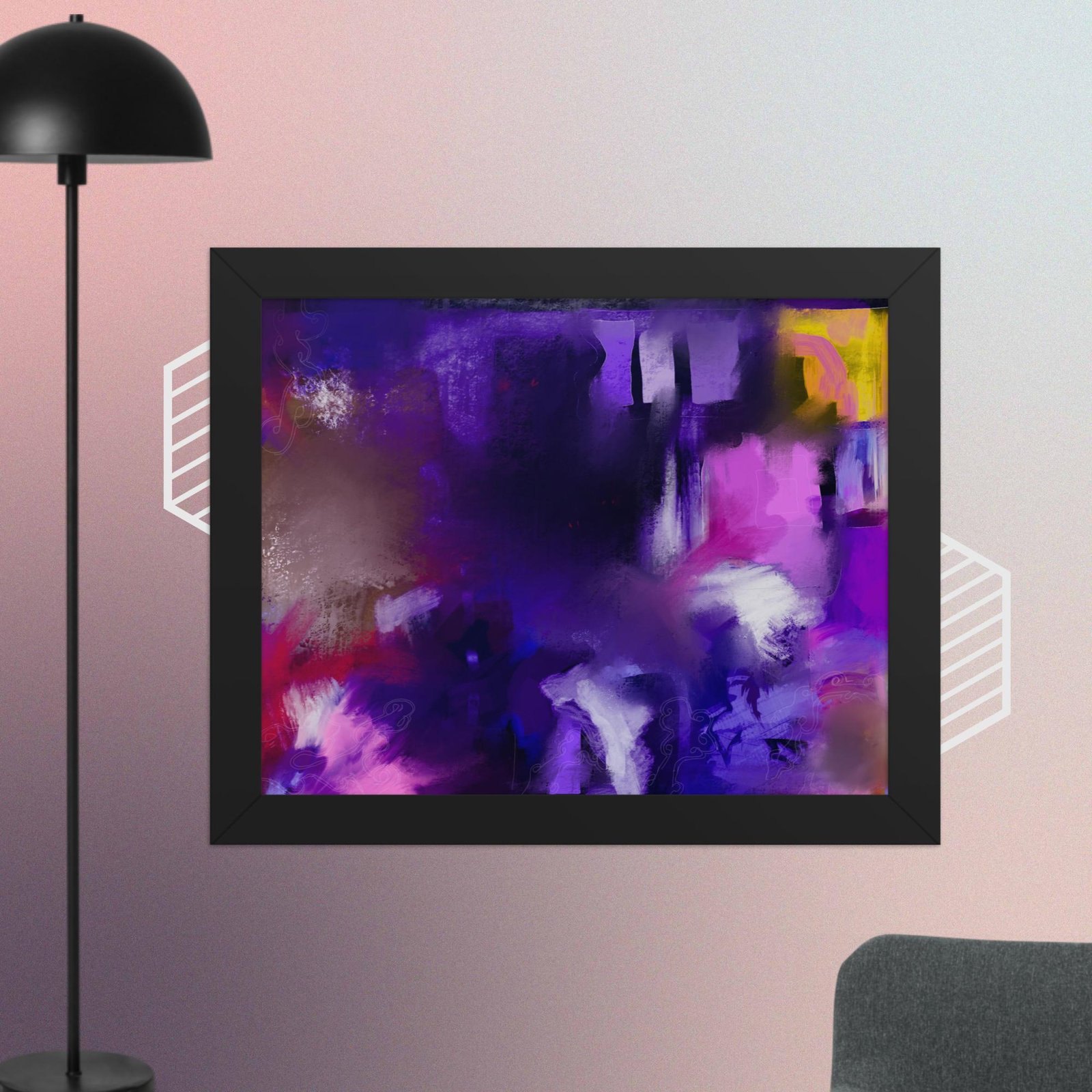 Zanadoo - Abstract Painting Poster - Image 2