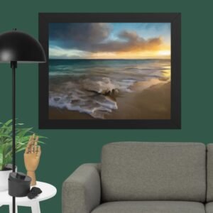 Tranquil Seas - Seascape Beach painting Poster