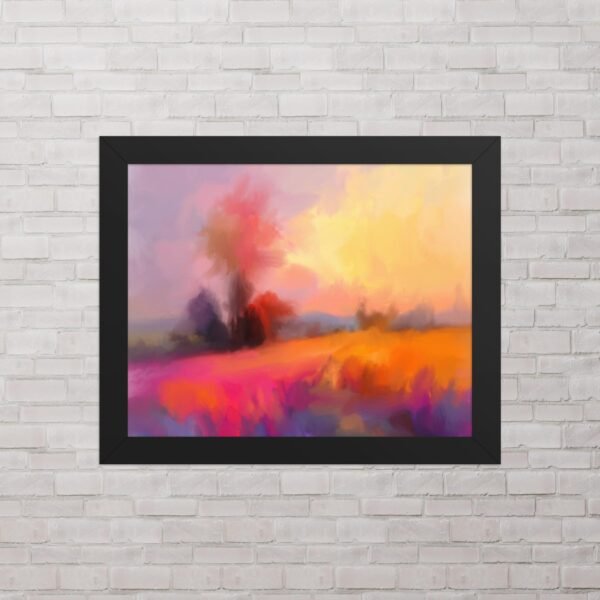 Tunisian Dreams - Abstract / Landscape Painting -Poster - Image 2
