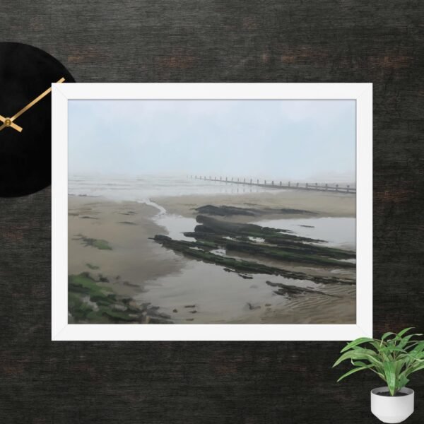 Hope Beach -Beach / Seascape Painting -Poster - Image 4