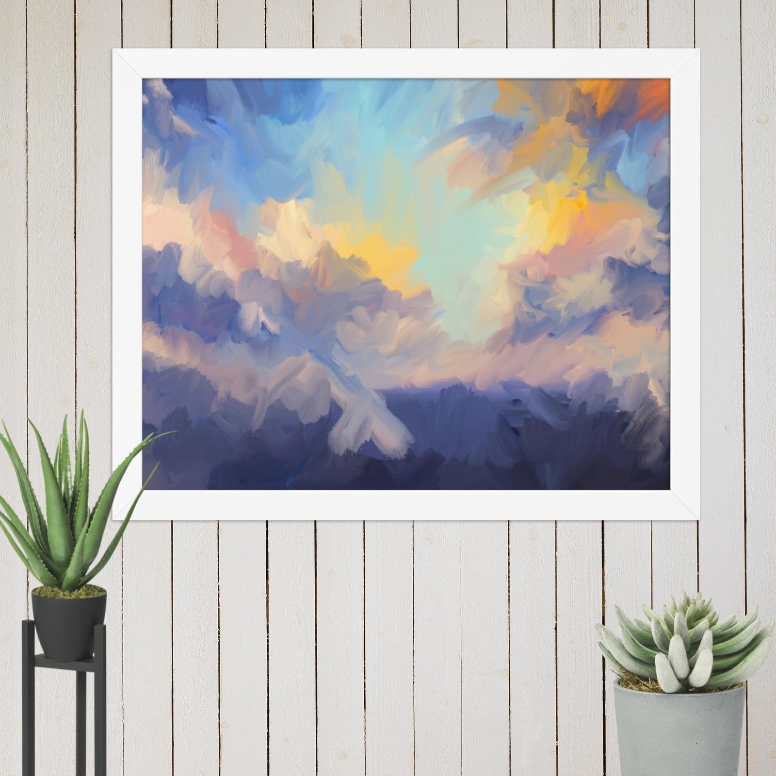 Devine Skies Abstract Poster - Image 5