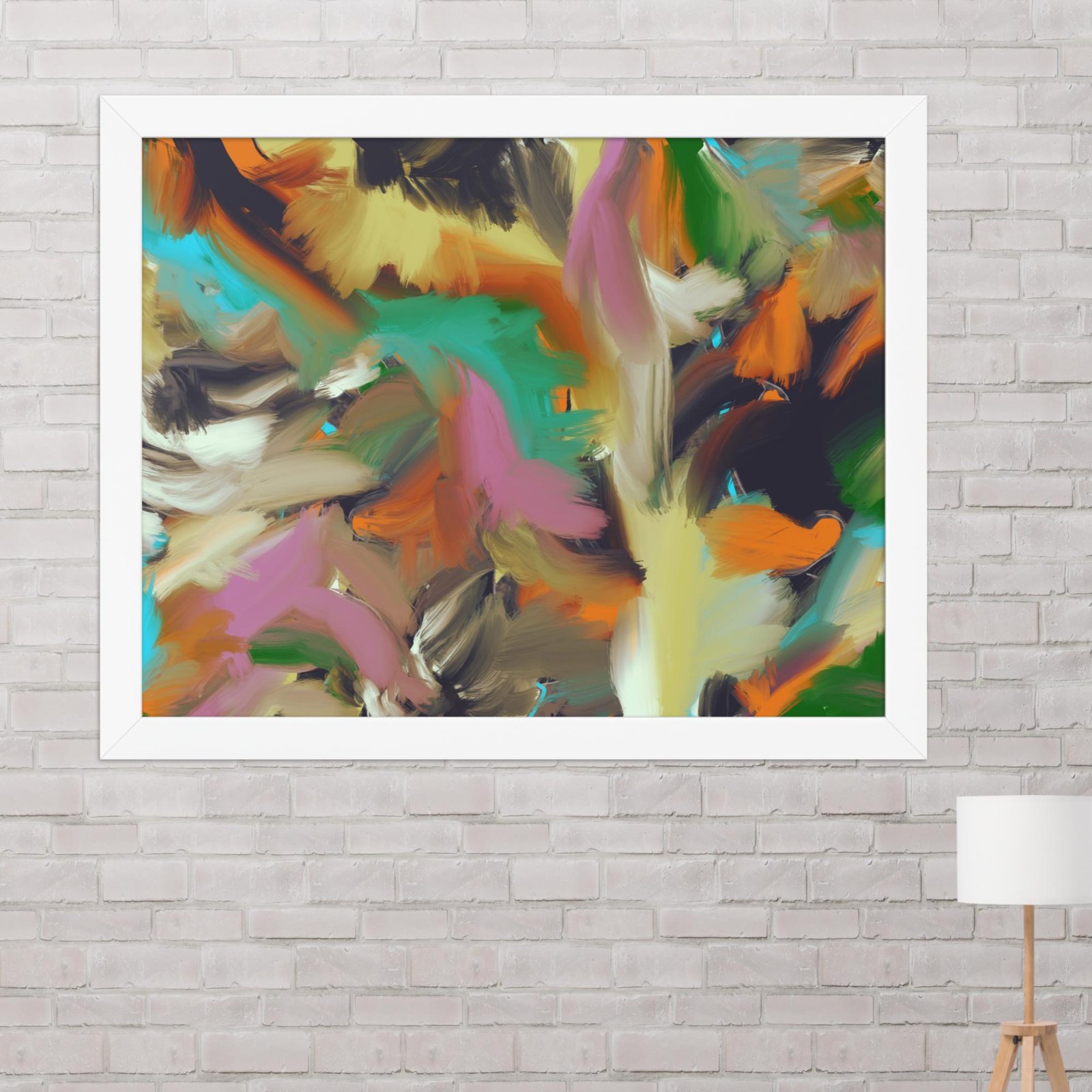 Hong Kong Abstract Poster Art - Image 5