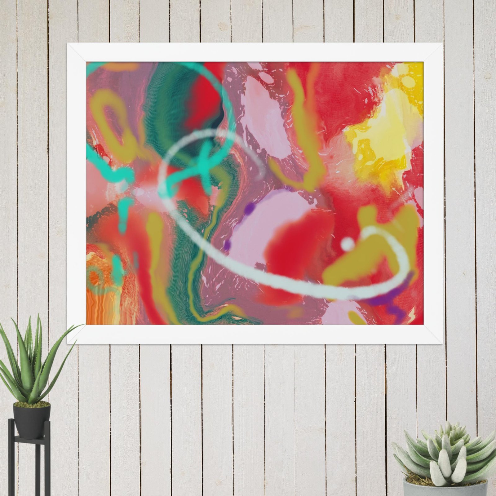 Fruitopia Abstract Painting - Image 5