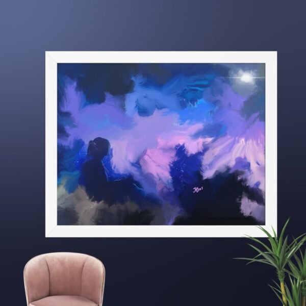 The Dream Traveller Abstract Painting - Image 5