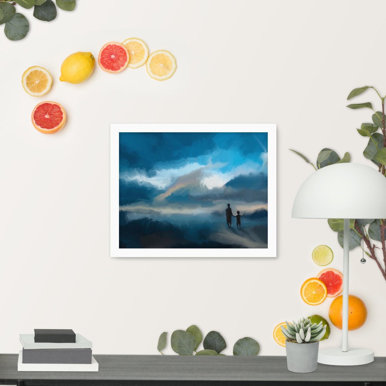 Starting Again - Abstract Painting -Poster - Image 14